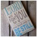 The Lord will fight for you - you need only to be still.  Exodus 14:14 Typography Word Art Large Size