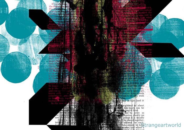 Contemporary Digital Art Print A3 A4 In the Beginning
