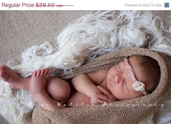 ON SALE Nest Fuff Newborn Photo Prop Basket Filler Nest Filler Photography Prop Organic Jute Fluff