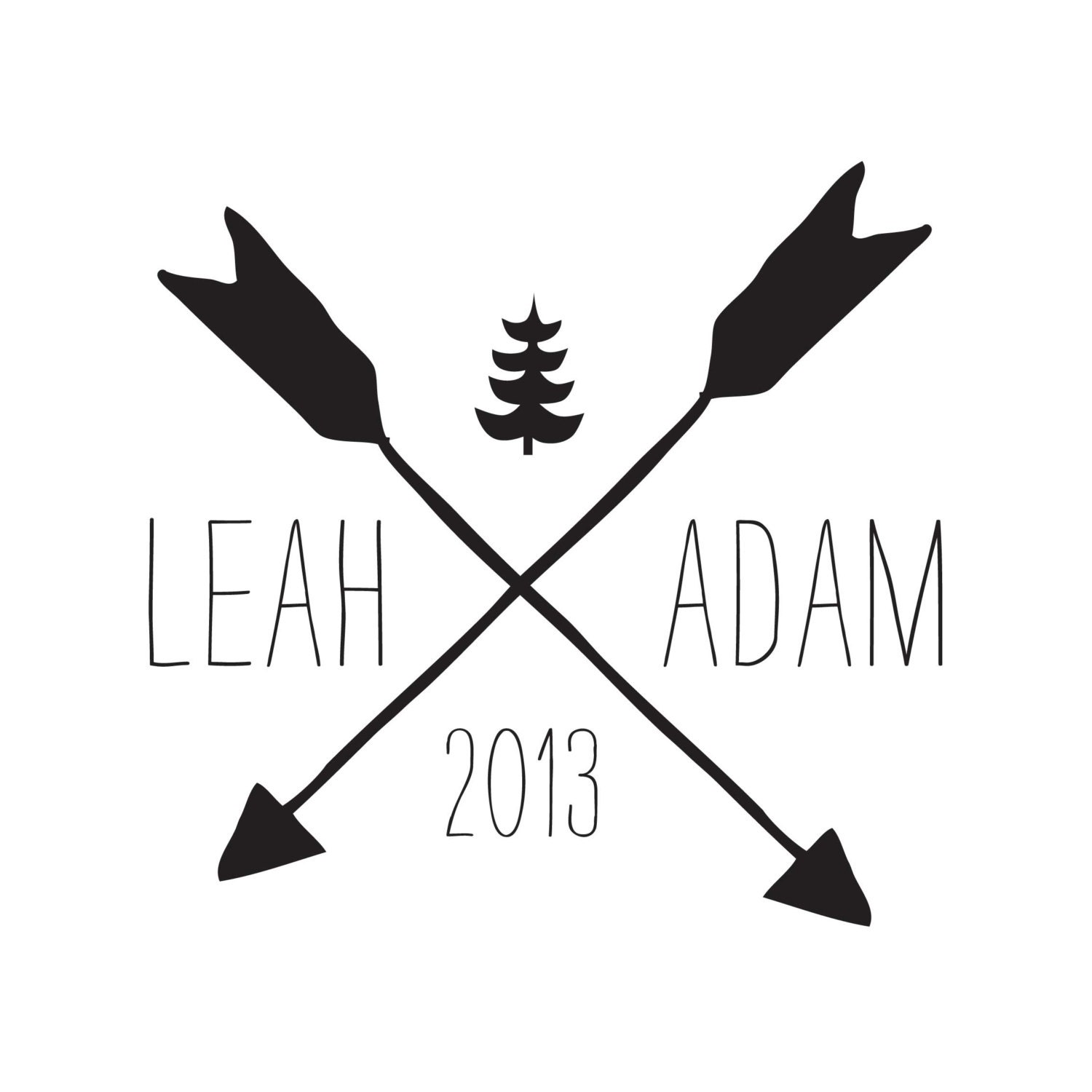 Arrow Name & Date Stamp