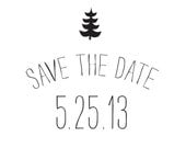 Save the Date Customized Stamp