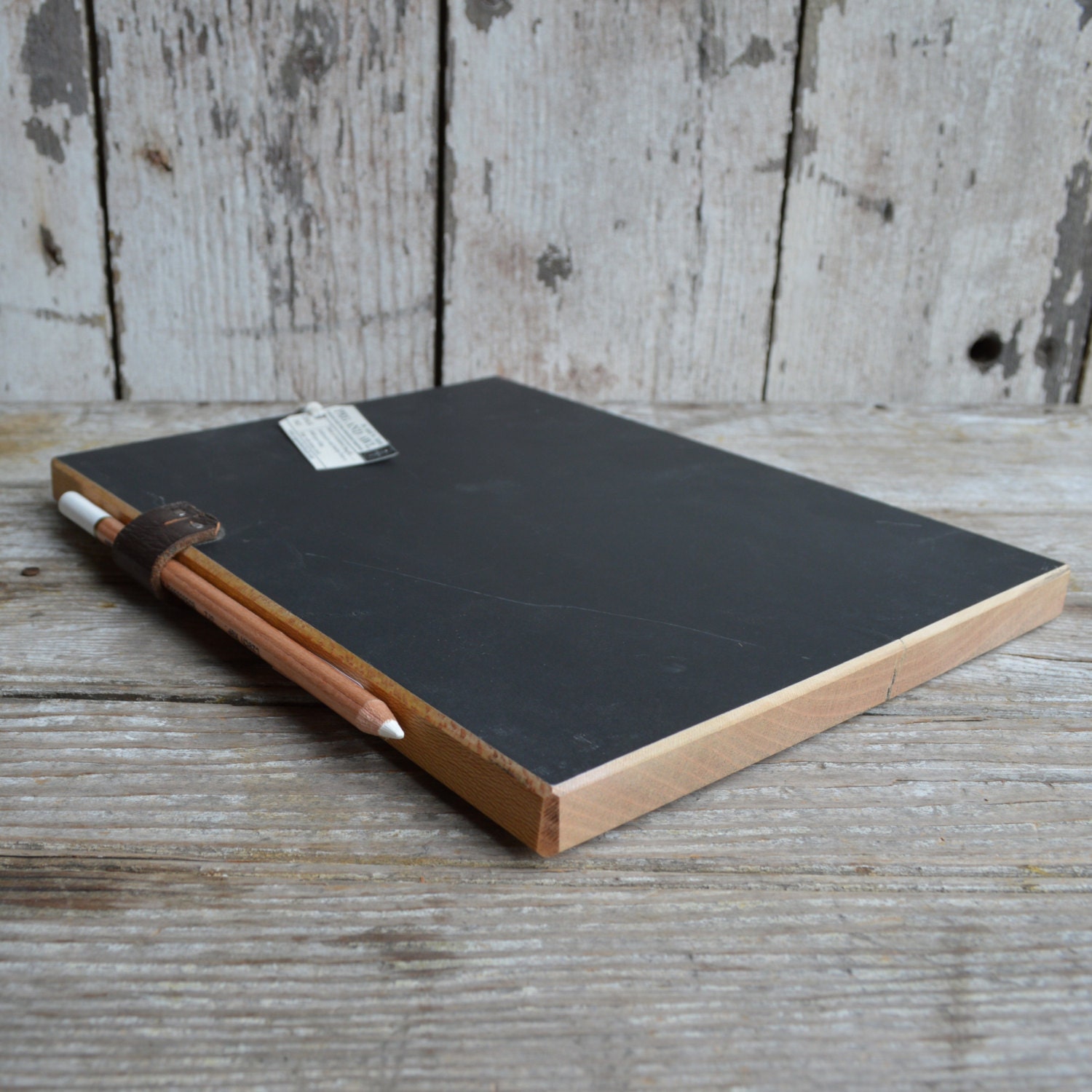 One of a Kind Reclaimed Maple Chalkboard Pad