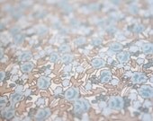 Quilters Collectible's September Dark Blue Small Floral 1 yard