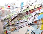 Are We There Yet ... Road Map Washi Tape handmade