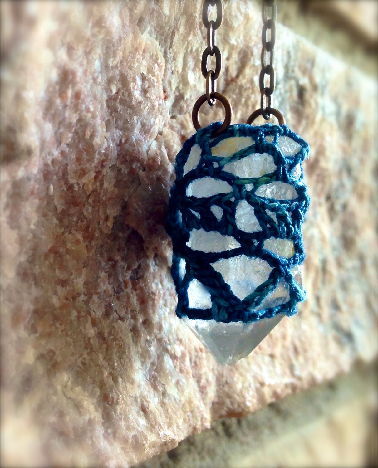 Quartz, Peruvian Opal & Indigo: for healing, relaxing and inspiring