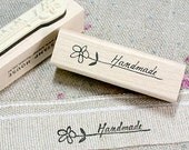 Flower Handmade Stamp (2.4 x 0.7in)