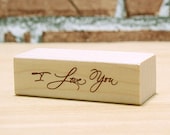 I Love You Stamp (2 x 0.6in)