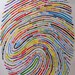 Custom Children's Bookworm Thumbprint Portrait for your Little Reader