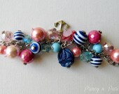 Sail away, charm bracelet for 3 on up to most teens