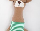 Plush Dog Friend- Finkelstein's Center Handmade Creature