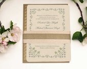Vintage Save the Date or Wedding Invitations Set of 100 Vintage Le Petit Maille