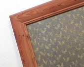 Wall Decor Housewares - Magnet Board - Magnetic Board Dry Erase Board - Framed Memo Board - Rooster Theme - includes magnets