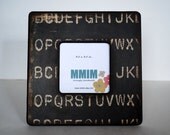 Type Font Picture Frame