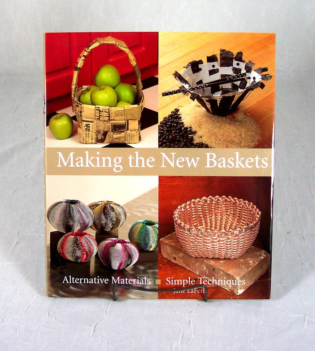 Book "Making the New Baskets" DIY Baskets from Alternative Materials and Simple Techniques