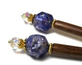Hair Ornaments,  Hairsticks, 2013 Jewelry Trends, Fun and Funky, Blue