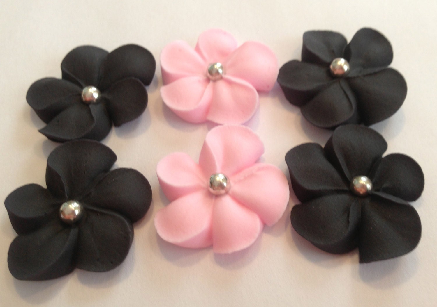 LOT of 100 Royal Icing flowers for Cake Decorating Sugar Flowers Il_170x135