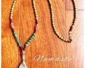 Yoga Inspired Mala Jewelry Clear Quartz