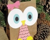 RESERVED for emmavictoria11 - OWL Treat Sacks Birthday Party Favor Bags by jettabees on Etsy Il_170x135