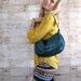 Reserved for Sarah Teal leather studded purse Handbag