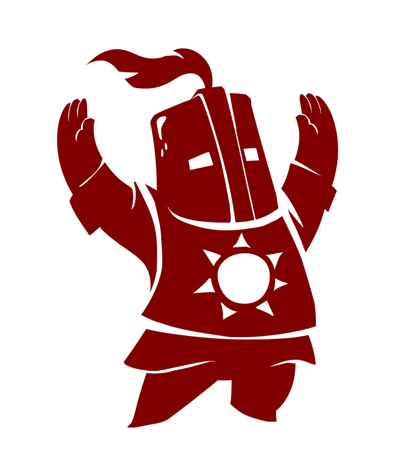 Dark Souls Solaire of Astora - Praise the Sun - 20" Vinyl Decal for Car, Computer & Wall