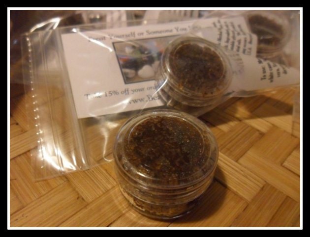 Body Scrub- Organic Sugar- Sample size