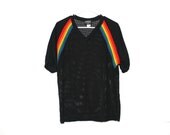 Rad Rainbow Athletic Mesh Top