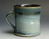Handcrafted stoneware tea cup coffee mug -  876