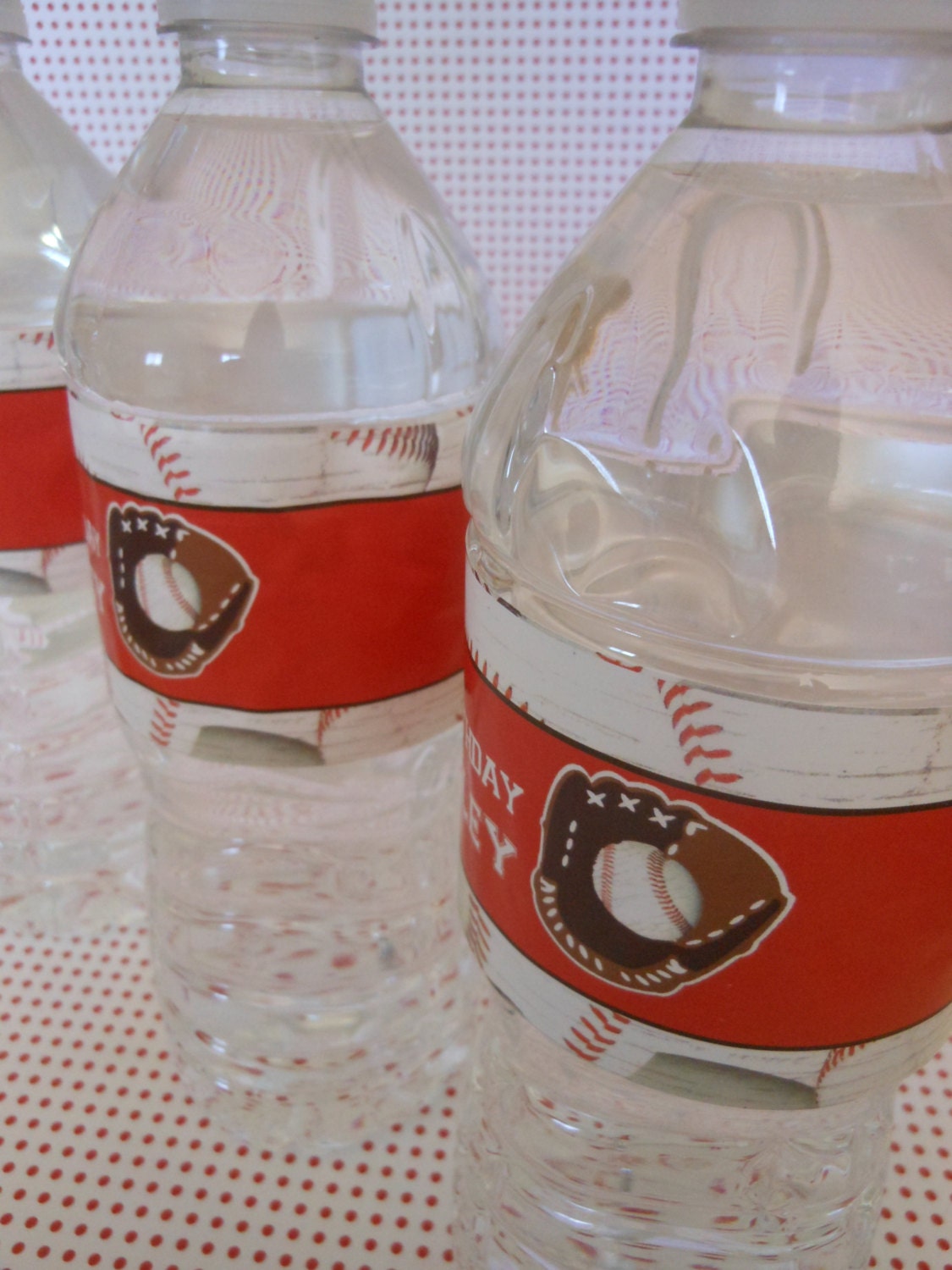Baseball Theme Water Proof Water Bottle labels-15 Il_170x135
