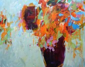 Elena ABSTRACT fine art giclee print on paper contemporary 16x16