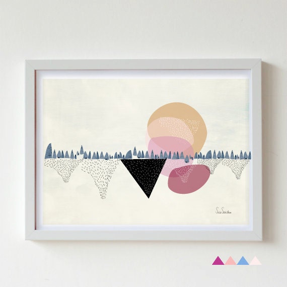 A4 PRINT - Mountains III collection