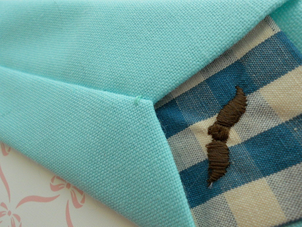 Sunwashed Aqua Linen Necktie