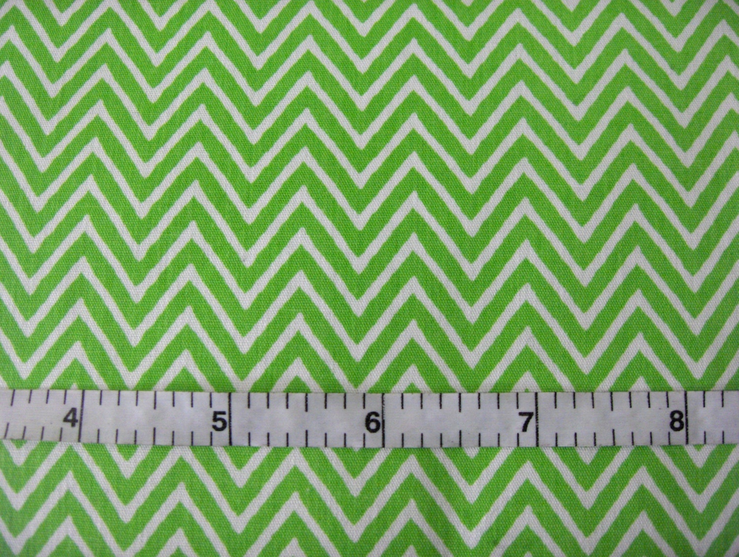 100% cotton lime green chevron fabric, fabric finders