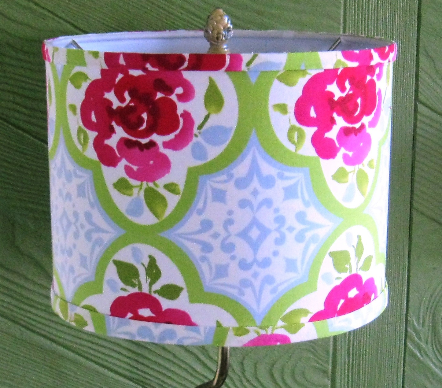 Drum Lamp Shade in the most wonderful vibrant colors.
