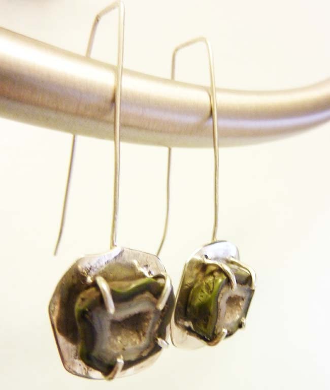 Green Grotto Earrings
