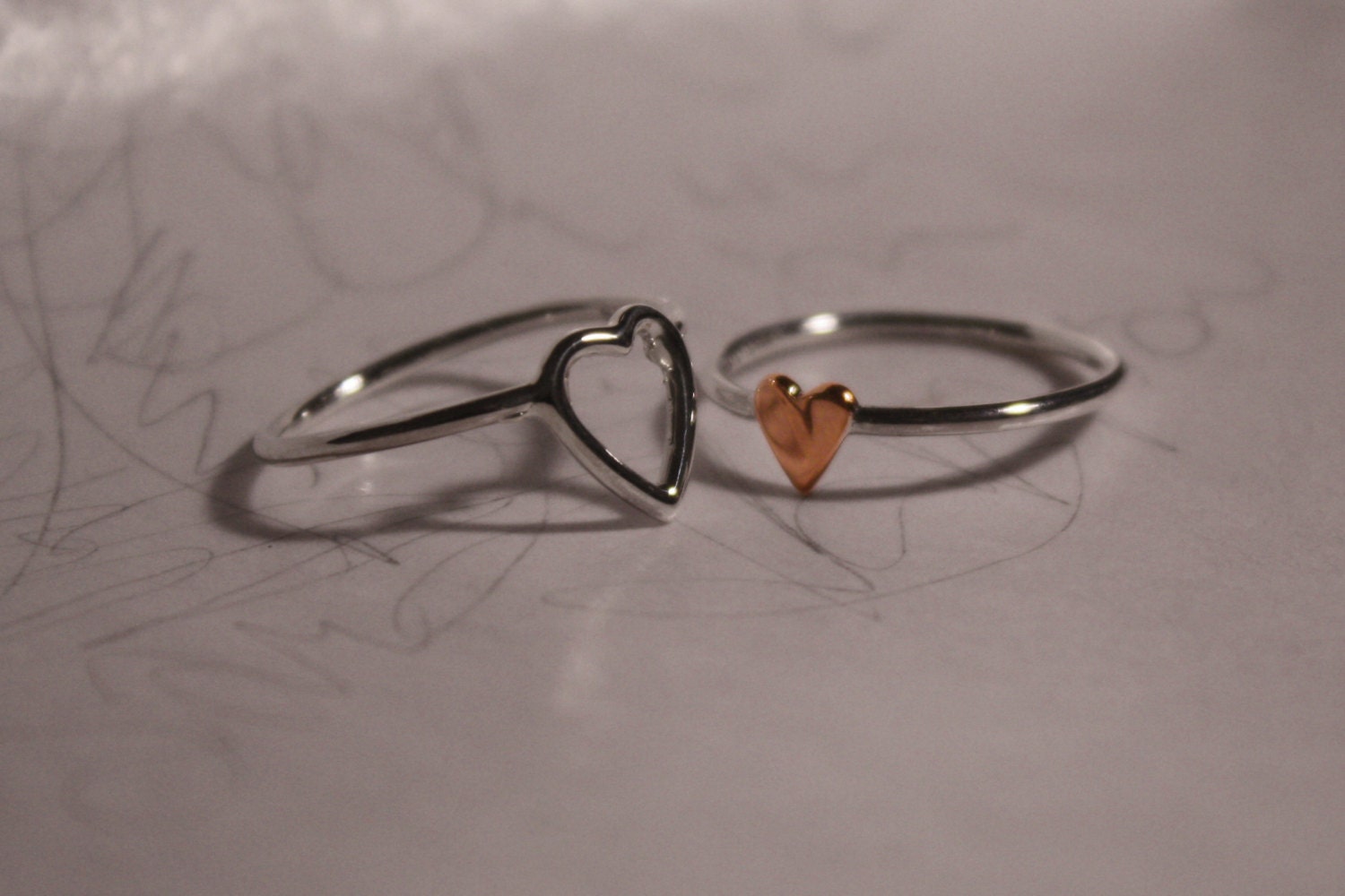 I HOLD you in my HEART forever. Mom, daughter or Big, small sisters rings. Handmade to order. Sterling silver, cooper. Adjustable or sizes.