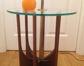 Vintage Mid Century Modern Table Lamp Combination Eames Era Danish Modern Style by Modern Logic