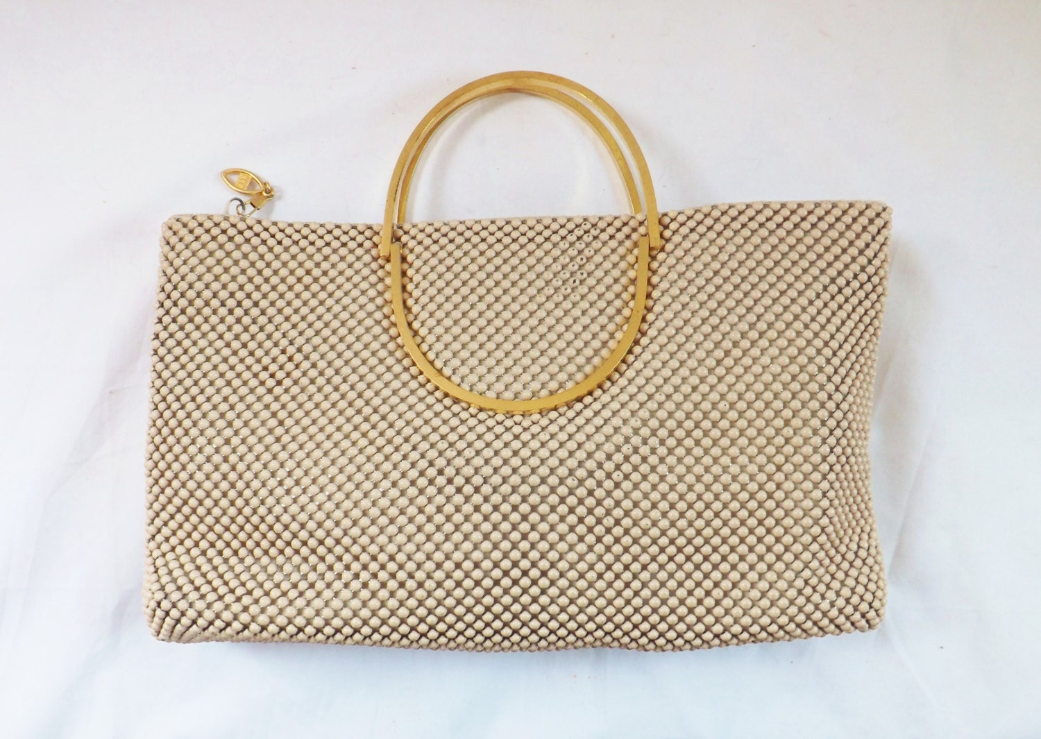 1980s beaded purse / vintage beaded purse