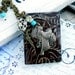 Rhinestone Cowgirl Leather Bound Miniature Western Journal Necklace