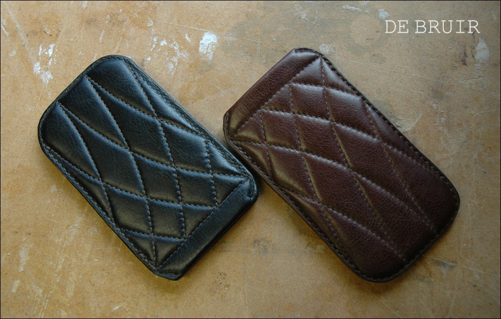 Leather Quilted Phone Cover