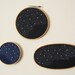 Polka Dot Embroidery Art - The Final Frontier - Space Astronomy Stars - Science Fiction