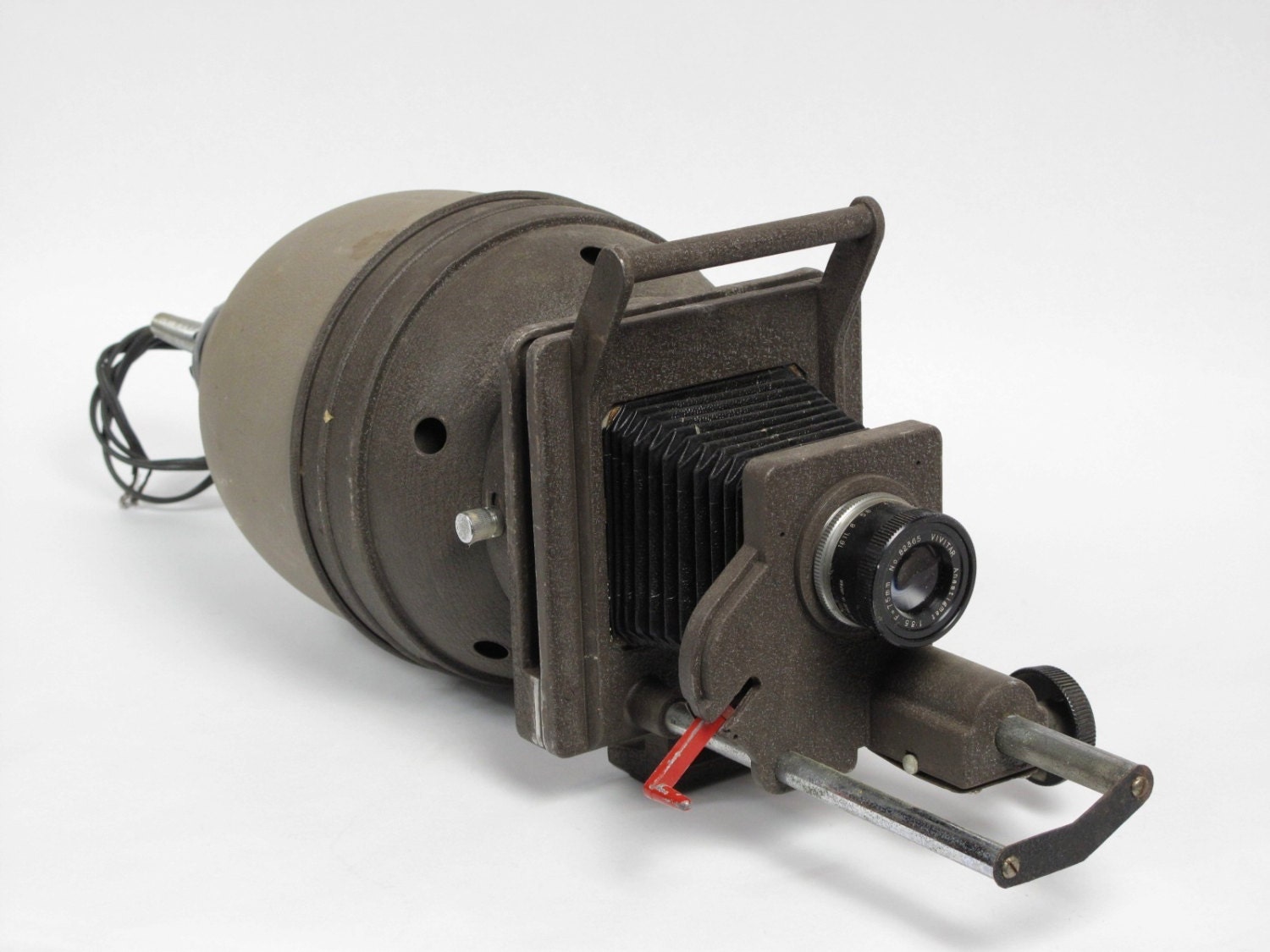 Vintage Vivitar Darkroom Enlarger, Readymade Steampunk Device, Sculpture, For Parts