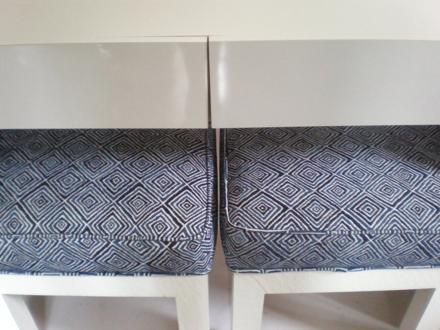 Vintage 70's Parson Stools / Pair