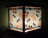 Puppy Dog Nightlight Lamp Lantern