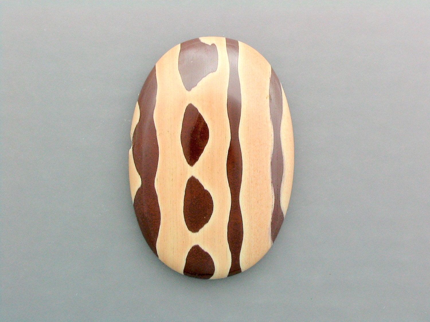 Zebra Print Stone Cabochon