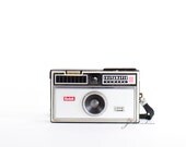 Vintage Camera Photo, Minimalist Photography Print, Kodak Instamatic 100 60s, Fine Art