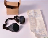 Steampunk Cyber Goggles Glasses Cosplay Anime Larp Rave Vintage USSR