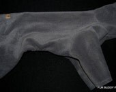 BuddyWear Ready to Ship Fleece Leisure Suit for Iggy's, Hairless Terriers, Chinese Cresteds and all small dogs.