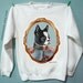 The Captain - White Sweatshirt No Transfer