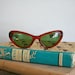 vintage 50s sunglasses -  CAT EYE cool ray polaroid glasses