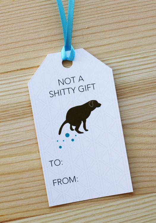 12 Assorted Snarky Gift Tags